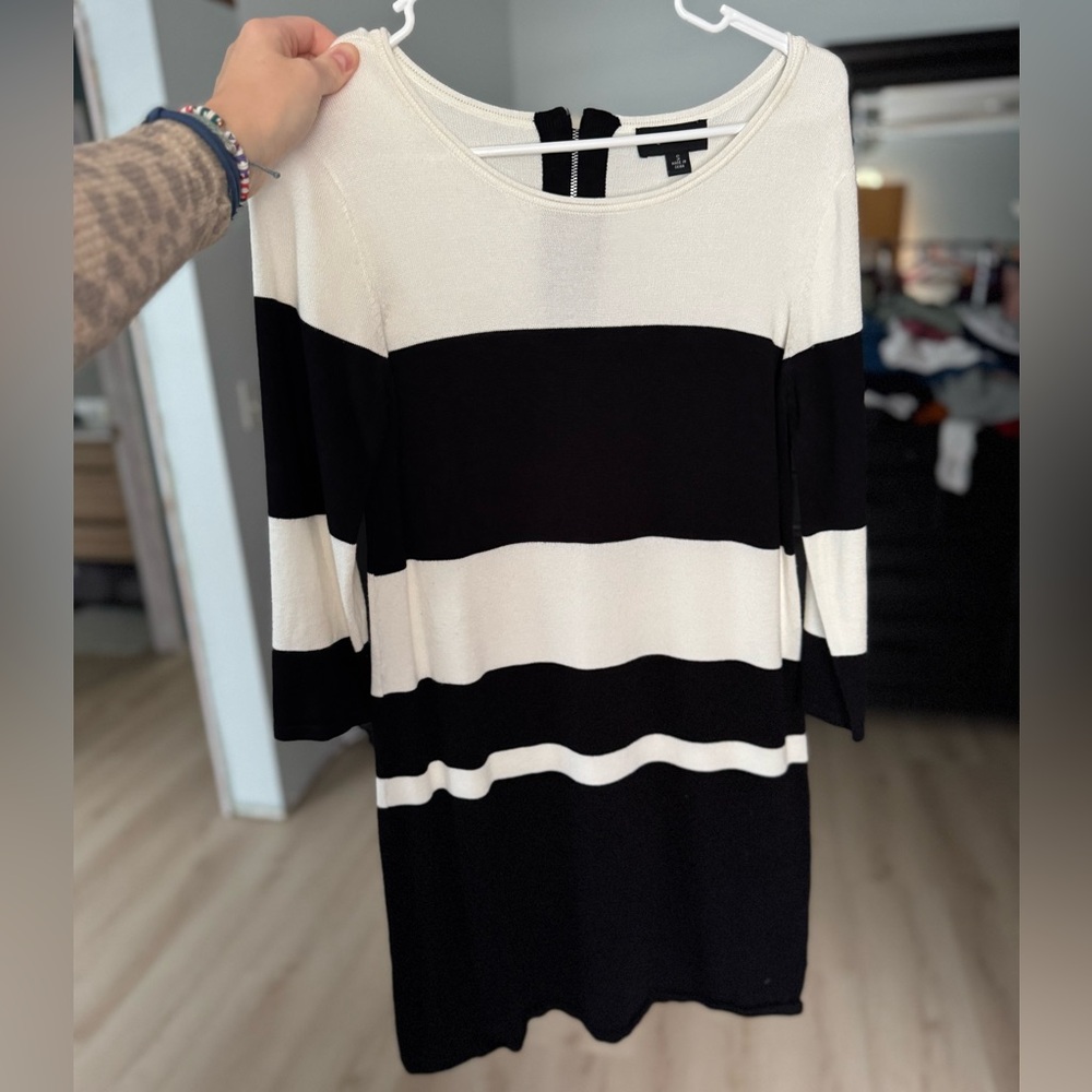 AB Studio Monochrome Knit Top
